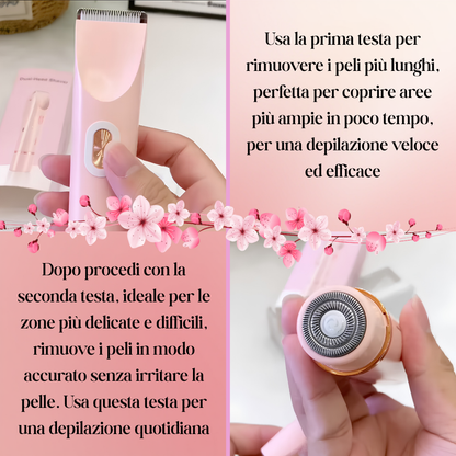 RoseGlide™ - Depilazione Perfetta in Soli 5 min