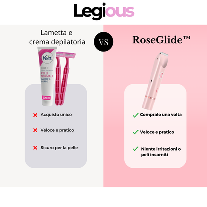 RoseGlide™ - Depilazione Perfetta in Soli 5 min