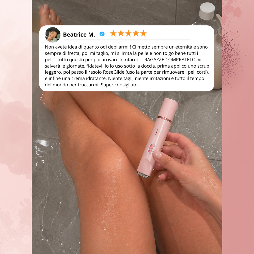 RoseGlide™ - Depilazione Perfetta in Soli 5 min