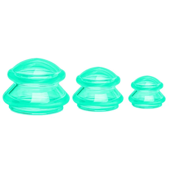Coppette in Silicone per la Coppettazione Manuale | Pelli Sensibili