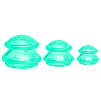 Coppette in Silicone per la Coppettazione Manuale | Pelli Sensibili