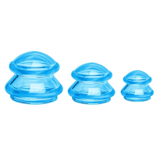 Coppette in Silicone per la Coppettazione Manuale | Pelli Sensibili