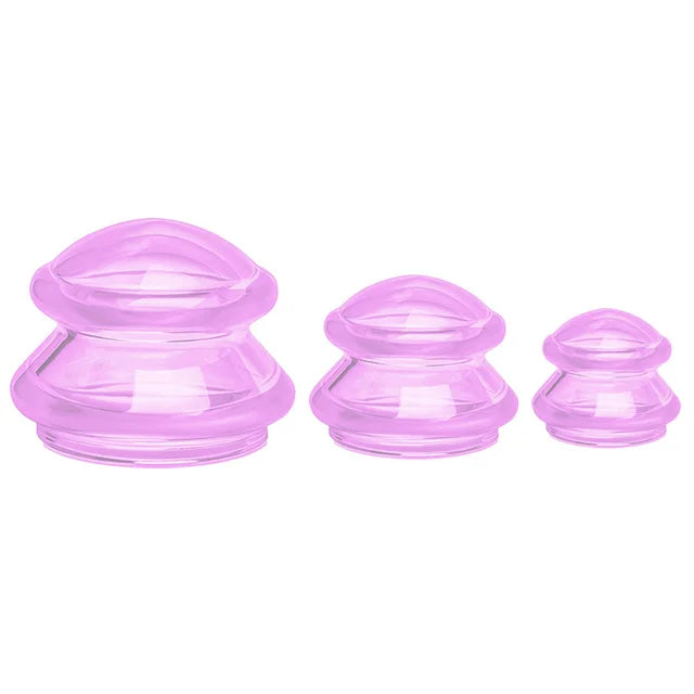 Coppette in Silicone per la Coppettazione Manuale | Pelli Sensibili