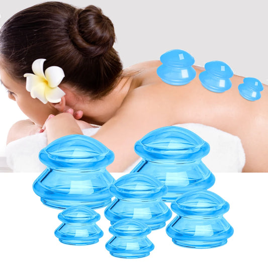 Coppette in Silicone per la Coppettazione Manuale | Pelli Sensibili
